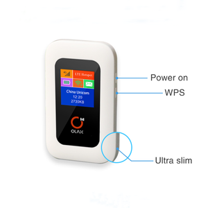 เราเตอร์ Olax MF980L WiFi พร้อมหน้าจอ LCD แบตเตอรี่ในตัว ความถี่ 2.4GHz รองรับ OpenWrt ช่องใส่ซิมการ์ด ฟังก์ชั่นดาต้า มีสินค้าพร้อมส่ง จัดส่งรวดเร็ว - Product Image 5