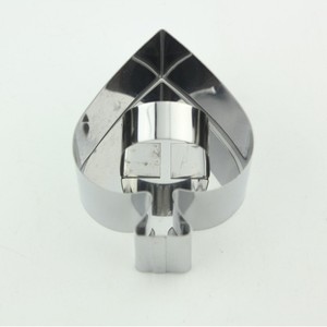 Cercle à mousse en acier inoxydable avec <span class=keywords><strong>poussoir</strong></span>, moule carré pour biscuits, ensemble de moules à découper mini-boulettes de riz rondes QG-450001, sac PP - Product Image 5