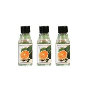 C & D 180ml para buena venta 100% puro aceite esencial de naranja botella de vidrio botella de etiqueta privada reed difusor
