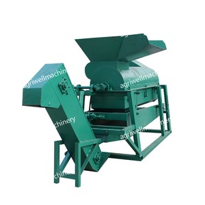 Chuyên nghiệp hiệu quả cao nhỏ hạt hướng dương vỏ loại bỏ hulling Máy bóc vỏ hạt hướng dương thresher máy - Product Image 3