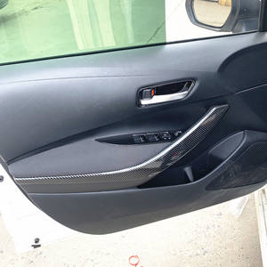Couvre-poignée de porte intérieure de voiture, garniture de cadre de poignée, compatible avec <span class=keywords><strong>Toyota</strong></span> <span class=keywords><strong>Corolla</strong></span> 2019 2020 2021 <span class=keywords><strong>2022</strong></span> E210, accessoires - Product Image 2