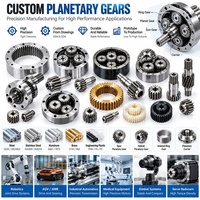 Engrenage planétaire de précision personnalisé OEM, engrenage interne pour engrenage à vis sans fin à haute efficacité, usinage CNC, ensemble d'engrenages planétaires/boîte de vitesses