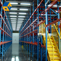 Nouveau produit : Plateforme de mezzanine à structure en acier haute résistance, système de rayonnage pour palettes destiné aux fabricants