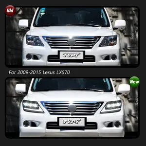 Feux de voiture TYPY pour Lexus LX570, phares 2009-2015, projecteur LED, feux de jour, accessoires automobiles - Product Image 3
