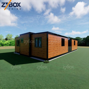 <span class=keywords><strong>Casa</strong></span> Modular Prefabricada de Lujo de 40 pies, 75 m² de Espacio Habitable, Textura de Madera, <span class=keywords><strong>Casa</strong></span> Contenedor Expandible <span class=keywords><strong>para</strong></span> el Mercado de EE. UU., Australia y Canadá - Product Image 3