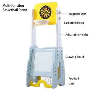 2025 usine vente 4 <span class=keywords><strong>en</strong></span> 1 enfants <span class=keywords><strong>basket</strong></span>-ball cerceau Machine Portable <span class=keywords><strong>basket</strong></span>-ball support sport jouets intérieur extérieur jouets - Product Image 6