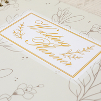 Carnet de notes A5 personnalisé avec impression dorée, organisateur à spirale, couverture rigide, carnet quotidien, organisateur de mariage, planificateur de mariage
