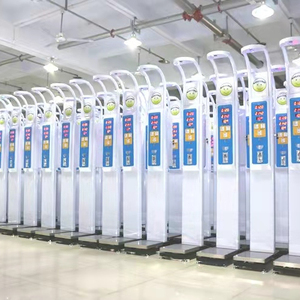 LEKA Münzbetriebene Stahl-Höhen-Gewicht-<span class=keywords><strong>BMI</strong></span>-Messwaagen mit OEM/ODM-Service Elektronische Waagen - Product Image 2