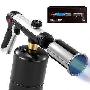 Antorcha de Propano Recargable de Aluminio, Lanzallamas Portátil para Cocina, Barbacoa, Camping, Encendedor de Parrilla - Product Image 1