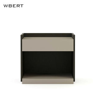 WBERT Nordic Minimalist Bois massif Design moderne et simple pour le salon ou la chambre Tables de chevet Armoire de chevet - Product Image 1