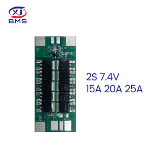 XJBMS 2s Lifepo4 <span class=keywords><strong>BMS</strong></span> para Batería de 15 Amperios, 20A, 25A, 3.2V con Balanceo, 2s 7.4 Voltios, Batería de <span class=keywords><strong>5V</strong></span> - Product Image 2