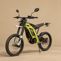 Moto tout-terrain électrique ZONSEN EX2 72V à couple élevé, batterie 74V 32Ah, prête pour la circulation Euro 5, frein à disque