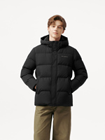Manteau d'hiver en duvet pour homme, mode, haute qualité, veste courte coupe-vent, logo personnalisé