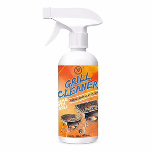 X9 Spray detergente multiuso da 300ml <span class=keywords><strong>per</strong></span> griglie, potente <span class=keywords><strong>sgrassatore</strong></span> <span class=keywords><strong>per</strong></span> forni, friggitrici ad aria e filtri <span class=keywords><strong>per</strong></span> cappe da cucina - Product Image 1