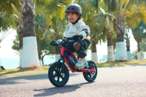 Vélo d'équilibre électrique 24V 100W pour enfants, <span class=keywords><strong>scooter</strong></span> à deux roues avec pneus 12 pouces, facile à transporter - Product Image 5