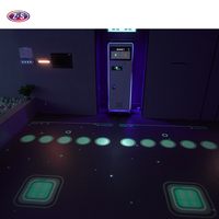 Équipement de jeu interactif de projection de sport virtuel intégré, projecteur de fitness portable pour adultes pour centre commercial