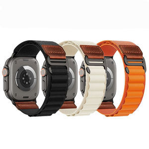 Sangles de sport en nylon réglables, anti-transpiration, de remplacement, excellentes pour Apple Watch Ultra 2 49mm - Solution gagnant-gagnant - Product Image 1