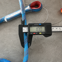 Corde d'escalade statique haute altitude en nylon et polyester, ODM et OEM pour la randonnée, le camping et le trekking