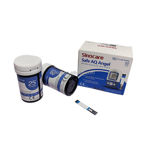 Sinocare <span class=keywords><strong>Glucomètre</strong></span> 50 <span class=keywords><strong>Bandelettes</strong></span> Safe AQ Angel - Product Image 1