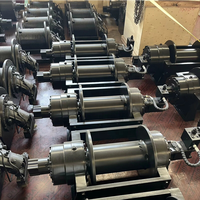 Vente directe d'usine Treuil hydraulique de récupération 10000lb 20000lb 30000 lb 40000lb Treuil hydraulique industriel 25 tonnes pour camion de remorquage