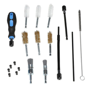 Kit de 19 brosses de nettoyage de sièges d'injecteurs de <span class=keywords><strong>moteur</strong></span> <span class=keywords><strong>diesel</strong></span> en acier de haute qualité <span class=keywords><strong>pour</strong></span> l'entretien des moteurs automobiles - Product Image 2