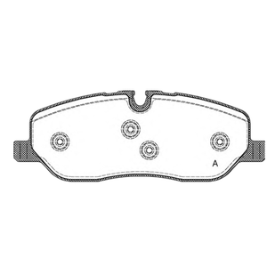 SEE 500020 Pièces et accessoires automobiles <span class=keywords><strong>de</strong></span> qualité supérieure, très vendus, pour Land Rover Discovery Range Rover LR3 Plaquettes <span class=keywords><strong>de</strong></span> <span class=keywords><strong>frein</strong></span> avant D1098 - Product Image 2
