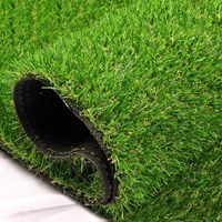 Realistischer Kunstrasen teppich Dicker Rücken Indoor Outdoor Haustier Faux Teppich Teppich für Garten Patio Balkon