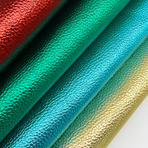 30cm x 135cm <span class=keywords><strong>rollo</strong></span> Metalliclitchi patrón de piel sintética tela de cuero sintético para hacer bolsos zapatos artesanías - Product Image 5
