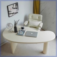 Bureau d'ordinateur contemporain extraterrestre unique Style nordique minimaliste moderne Panneau en bois de luxe Design pour la maison Bureau Chambre à coucher