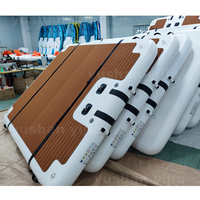 Plateforme flottante gonflable pour yacht DWF personnalisée, fournie par l'usine