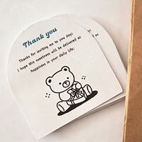Cartes de visite personnalisées avec logo, papier couché, impression numérique, échantillonnage rapide, idéales pour être incluses dans les colis de commande