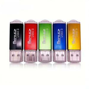 Lecteur de carte TF haute vitesse à <span class=keywords><strong>prix</strong></span> d'usine, adaptateur USB 2.0 avec capuchon, lecture et écriture haute vitesse 480 Mbps, accessoires informatiques - Product Image 1