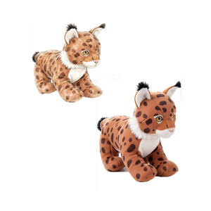 Peluche réaliste de chat des marais, jouet en peluche de chat sauvage, poupées en peluche, usine de Yangzhou, OEM ODM, qualité supérieure, motif personnalisé, jouet de marque - Product Image 2