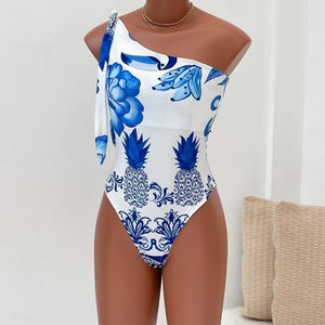 シングルショルダー女性ボディコンドレスノースリーブ裾スリットプリントカジュアルドレスセクシー女性メッシュパーティーVestidos印刷 - Product Image 3