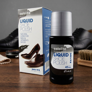 Betún Líquido para Zapatos Cololite de Alta Calidad, 45cc, Color Negro, para Cuero - Product Image 2