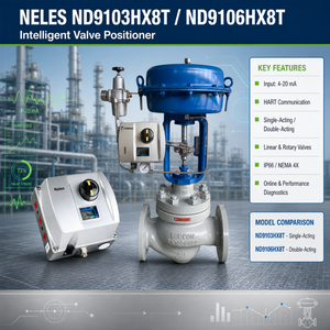 Contrôleur pneumatique numérique HART intelligent ND9103HX8T ND9106HX8T - Product Image 1