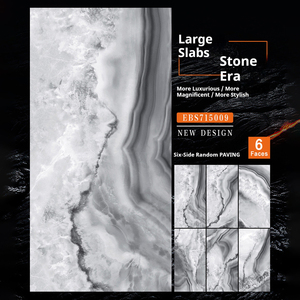 Azulejo de mármol de lujo de gran tamaño 750*1500mm, sala de estar, Vestíbulo del Hotel, azulejo de <span class=keywords><strong>suelo</strong></span> pulido, Fondo de cerámica, azulejos esmaltados de porcelana - Product Image 6