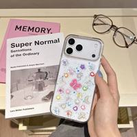 Coque arrière transparente en TPU motif sport DIY arc-en-ciel pour iPhone 17 Air 16 15 Pro Max, avec papillons et arcs-en-ciel mignons