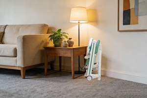 Chaise haute moderne <span class=keywords><strong>pour</strong></span> bébé avec roulettes, siège <span class=keywords><strong>rehausseur</strong></span> de sécurité en plastique <span class=keywords><strong>pour</strong></span> l'alimentation des bébés, mobilier <span class=keywords><strong>pour</strong></span> enfants 	 baby Neue - Product Image 4