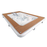 Piscine flottante en EVA antidérapante pour la mer, la piscine, la natation, en forme de méduse, pour bateau et yacht