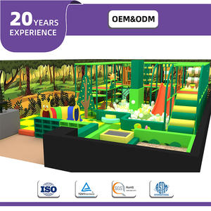 QiaoQiao <span class=keywords><strong>Forest</strong></span>-Theme Full Kids Commercial Soft <span class=keywords><strong>Play</strong></span> Parque de atracciones Indoor Playground Equipment Set - Product Image 2