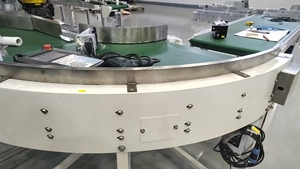 สายพานลำเลียงพีวีซีและอลูมิเนียมสายพานลำเลียงสำหรับคัดแยกแบบด่วนสภาพใช้งาน - Product Image 2