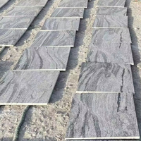 Moulures, plinthes et seuils en granit Wave Sand poli sur mesure pour la décoration intérieure