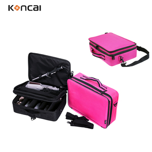 กระเป๋าเครื่องสำอาง KONCAI สำหรับมืออาชีพ พร้อมหูหิ้ว สำหรับจัดเก็บอุปกรณ์แต่ง<span class=keywords><strong>หน้า</strong></span> เหมาะสำหรับช่างแต่งหน้าและการเดินทาง - Product Image 4