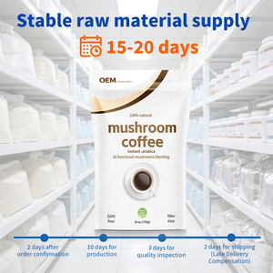ผงกาแฟไมโครเห็ดสำเร็จรูป 100% จากธรรมชาติ จัดส่งเสถียร สำหรับผู้ขาย Amazon FBA ได้รับการรับรอง COA ผ่านการทดสอบโดยบุคคลที่สาม - Product Image 3