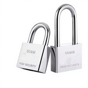 Steel Marine Long Shackle Safety Outdoor Water Rust Proof Anti Pry Door Lock 60mm <b>Yacht</b> Boat Hardware Accessories Steel Sa - Product Image 3