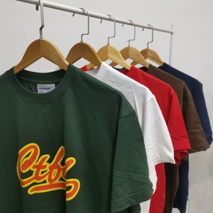เสื้อยืดผู้ชายสไตล์วินเทจโอเวอร์ไซส์ ผ้าฝ้าย 100% น้ำหนักเบา พิมพ์ลายคำกลอนแบบพัฟฟ์ คุณภาพสูง รับผลิตตามสั่งขายส่ง - Product Image 5
