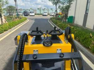 Archer tambahan mesin pemuat kemudi selip Mini dengan Hengli silinder hidrolik mesin bensin & kualitas Motor selip kemudi - Product Image 3