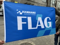 Drapeaux personnalisés avec impression numérique, 3x5 pieds, imperméables, écologiques, 100% polyester