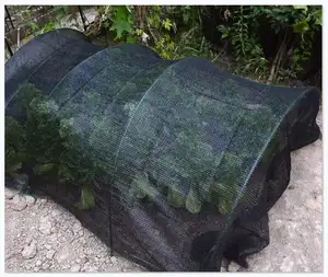 HDPE 정원 녹색 차양 그물 그늘 온실 야채 보육 그물을위한 천